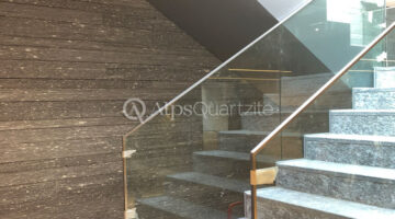 Alps Quartzite wall coverings and stairs