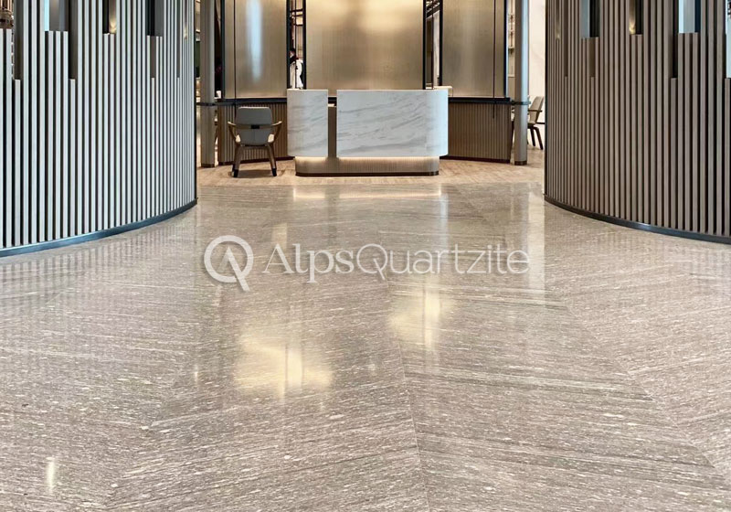 Alps Quartzite Vein-cut flooring